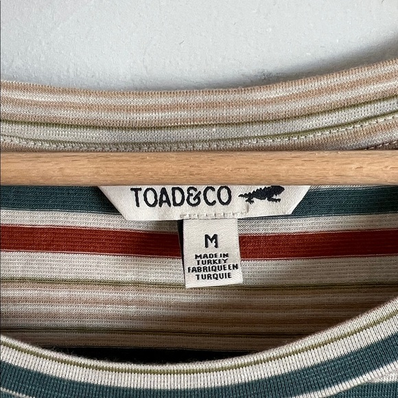 Toad&Co Multicolor Striped Midi Dress - Picture 3 of 6